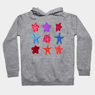 Starfish Colorful Collection Hoodie